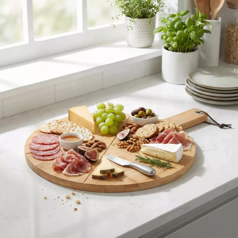 Salter BW14821 Toronto 12 inch Pizza Board & Cutter Set