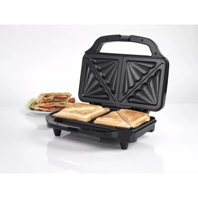 Salter EK2017TFVDE Deep Fill Sandwich Maker 900W Schwarz/Silber