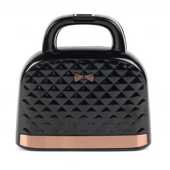 Salter EK3677FVDE Handbag Toastie Maker - 750W, 2 Slice, Black/Silver