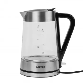Salter EK5078SSFVDE Colour Changing Glass Kettle 1,7L 3000W
