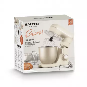Salter EK5511SBOFVDE Bakes Stand Mixer 1000W 5L Schwarz