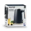 Salter EK5561BGRYFVDE Marino Rapid Boil Wasserkocher - 1,7 l, 3000 W, Edelstahl, Grau