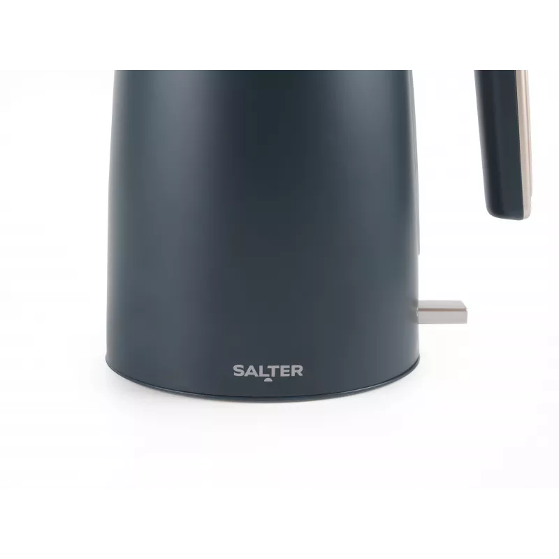 Salter EK5561BGRYFVDE Marino Rapid Boil Wasserkocher - 1,7 l, 3000 W, Edelstahl, Grau