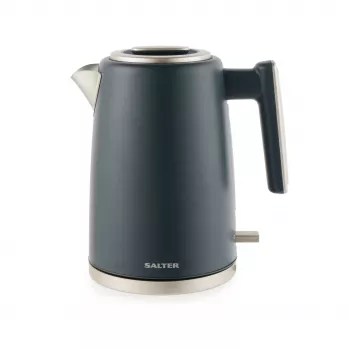 Salter EK5561BGRYFVDE Marino Rapid Boil Wasserkocher - 1,7 l, 3000 W, Edelstahl, Grau