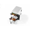 Salter EK6642WHTVDE VertiCook Ultra Heißluftfritteuse Backofen 11L 1800W Weiß