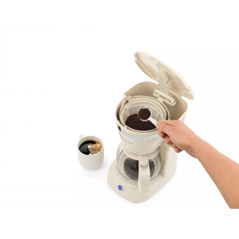 Salter EK6695CRMVDE Retro Filterkaffeemaschine 1,25 l 900 W Creme