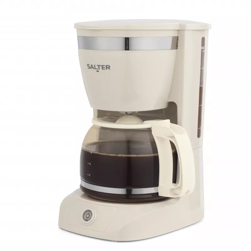 Salter EK6695CRMVDE Retro Filterkaffeemaschine 1,25 l 900 W Creme