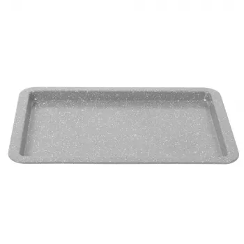 Salter Marblestone 37cm Backblech - Antihaft-Kohlenstoffstahl, grauer Marmorsteineffekt