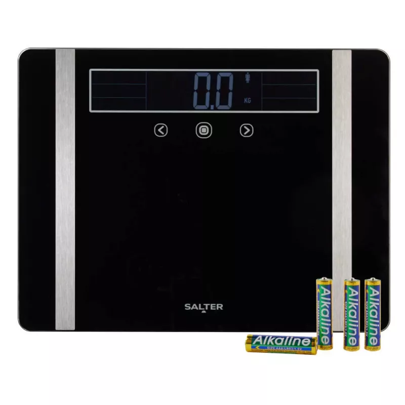 Salter SA00576FEU12 Extra Wide Analyser Scale, Schwarz