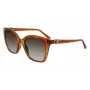 Salvatore Ferragamo SF1026S-261 Damen Cat-Eye-Sonnenbrille Havana Braun Verlauf 54mm