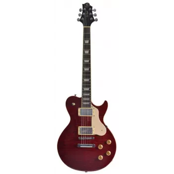 Samick AV 3 TR E-Gitarre – Transparent Red