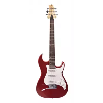 Samick MB-1 MR E-Gitarre - Metallic Red