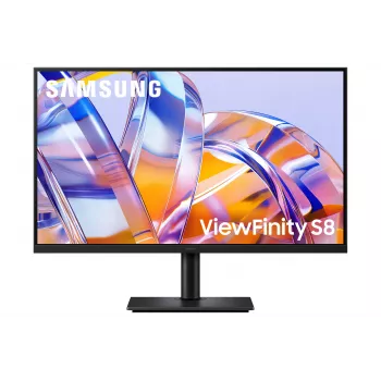 Samsung 27 inch ViewFinity S8 (S80UH) 4K UHD IPS Monitor - Schwarz