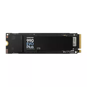 Samsung 990 EVO Plus SSD, 2 TB, M.2, PCIe 4.0, 7150 MB/s, 1350000 IOPS, Schwarz