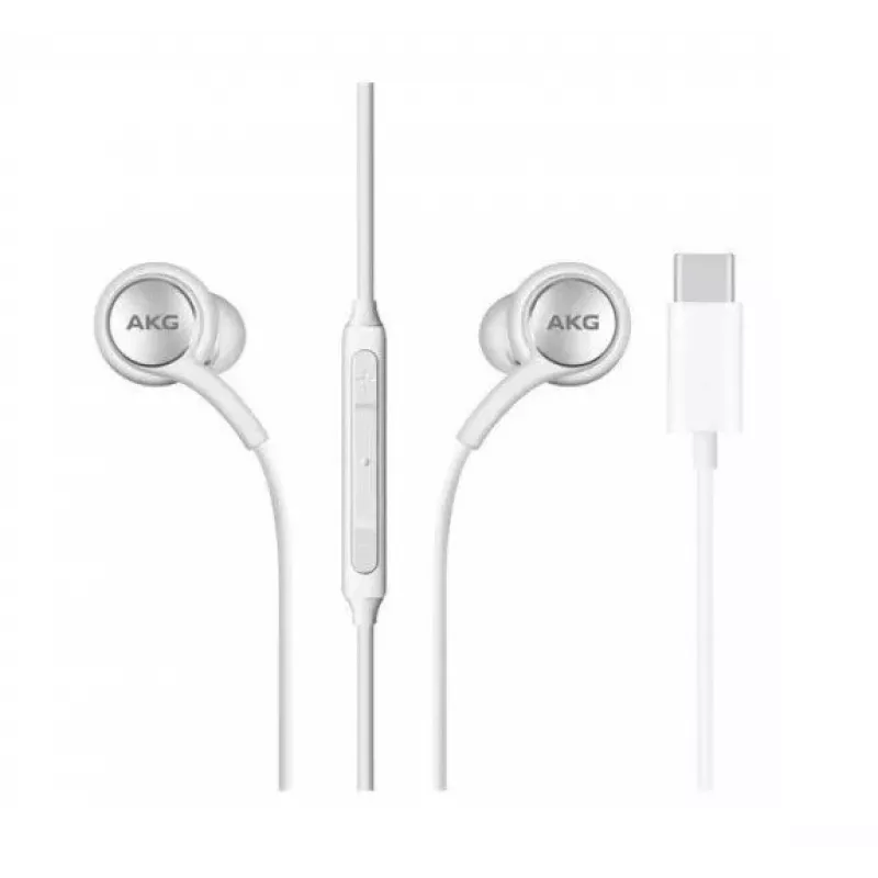 Samsung AKG Earphones in Bag, Weiß