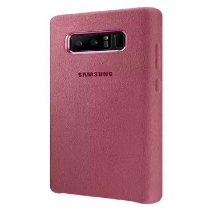 Samsung Alcantara Cover für Galaxy Note 8 EF-XN950APEGWW Pink
