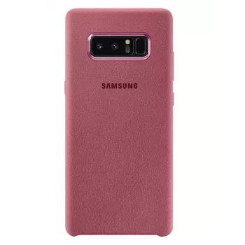 Samsung Alcantara Cover für Galaxy Note 8 EF-XN950APEGWW Pink