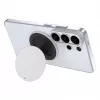 Samsung by Hochuen 360° Magnetischer Desktop-Ständer für Smartphones & Tablets – Silber, Universal, Klappbar, Aluminium mit N52-Magneten