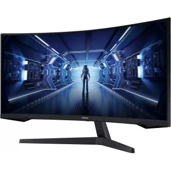 Samsung C34G55TWWP 34-Zoll Curved WQHD Monitor, 165Hz, 1ms, VA-Panel, AMD FreeSync Premium