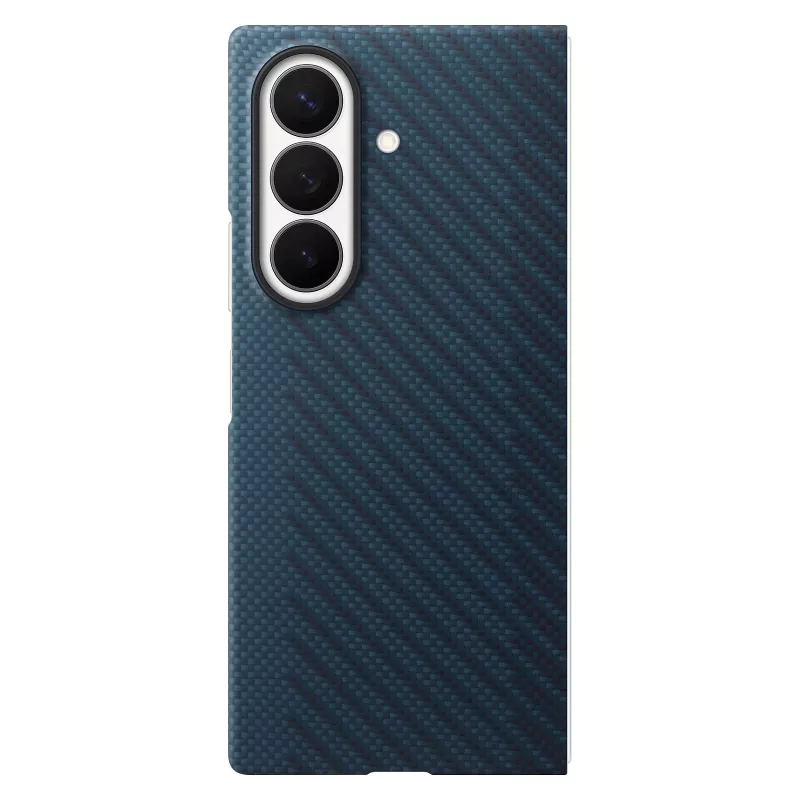 Samsung Carbon Magnet Case für Galaxy Fold 8 Ultra, Navy