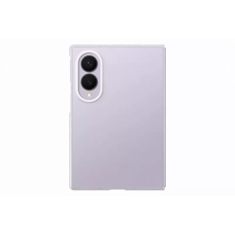 Samsung Clear Case für Galaxy Z Fold8 Transparente Polycarbonat-Rückseitenhülle mit kabelloser Ladefunktion (EF-QF971CTEGWW)