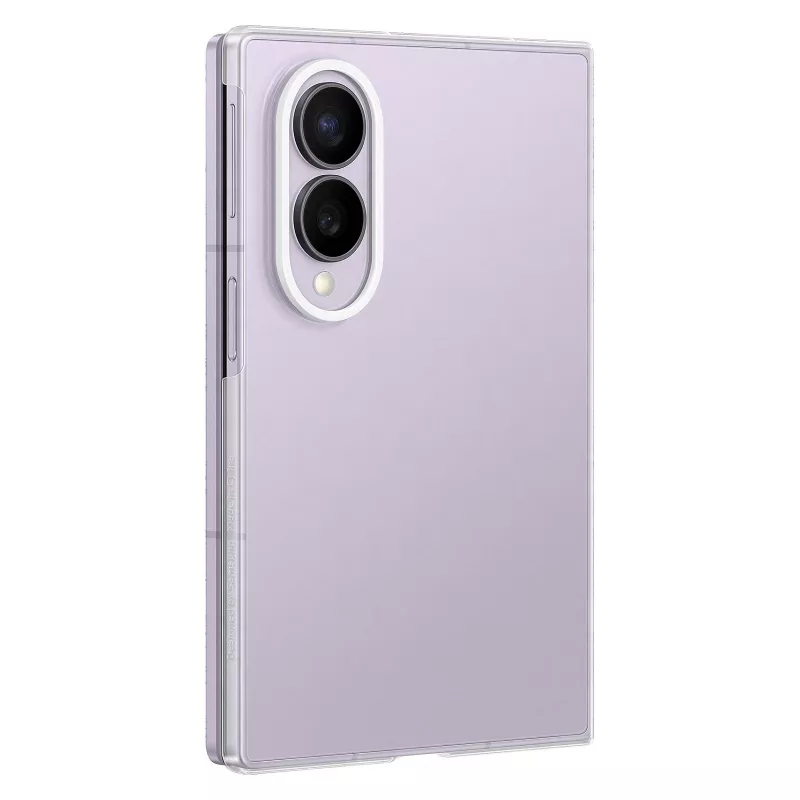 Samsung Clear Case für Galaxy Z Fold8 Transparente Polycarbonat-Rückseitenhülle mit kabelloser Ladefunktion (EF-QF971CTEGWW)