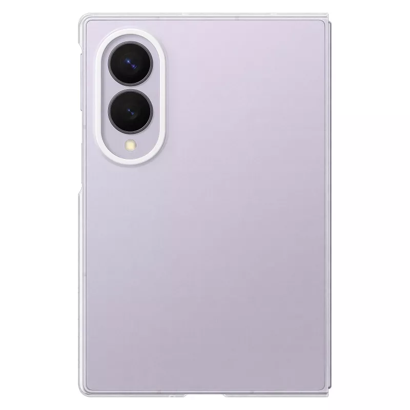 Samsung Clear Case für Galaxy Z Fold8 Transparente Polycarbonat-Rückseitenhülle mit kabelloser Ladefunktion (EF-QF971CTEGWW)