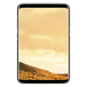 Samsung Clear Cover für Galaxy S8+ G955 Gold