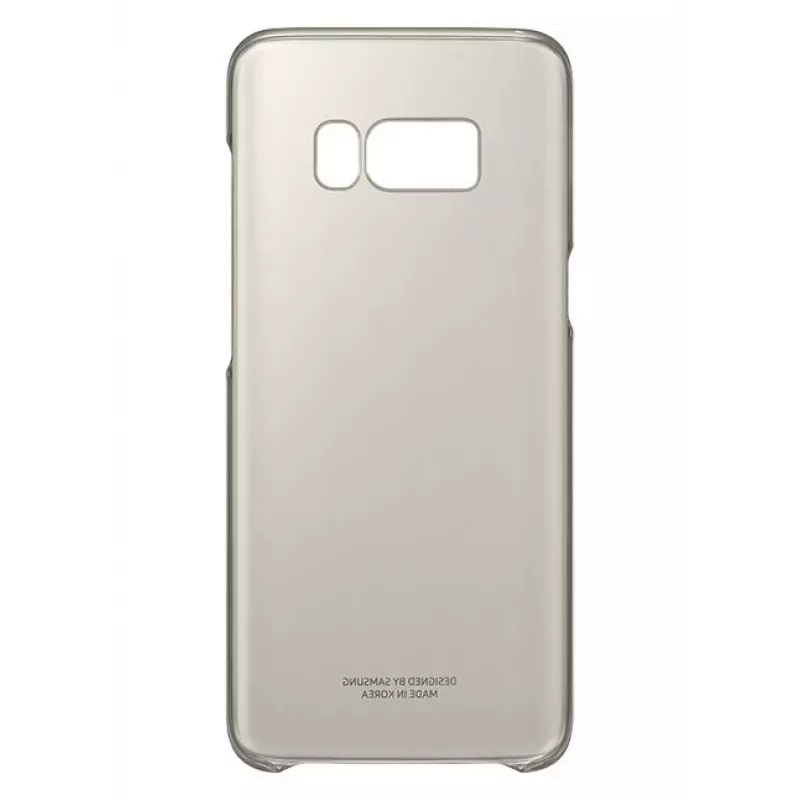 Samsung Clear Cover für Galaxy S8+ G955 Gold