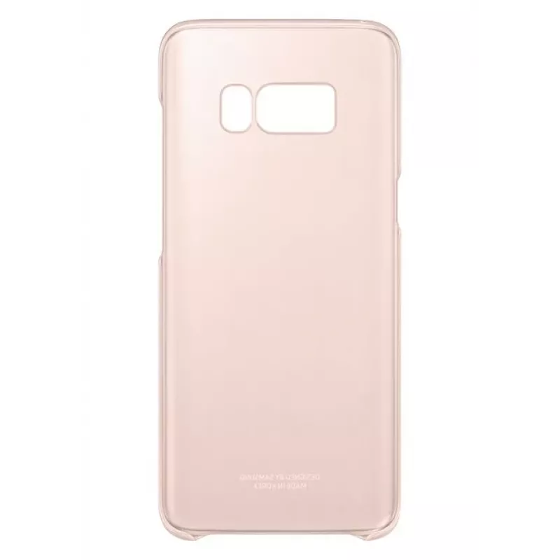 Samsung Clear Cover für Galaxy S8+ G955 Pink