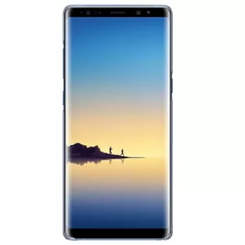 Samsung Clear Cover für N950 Note 8 Blau