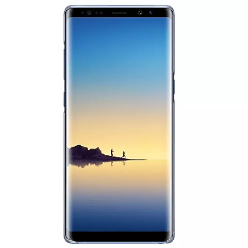 Samsung Clear Cover für N950 Note 8 Blau