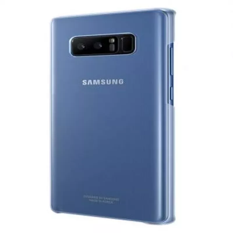 Samsung Clear Cover für N950 Note 8 Blau