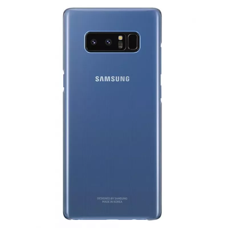 Samsung Clear Cover für N950 Note 8 Blau