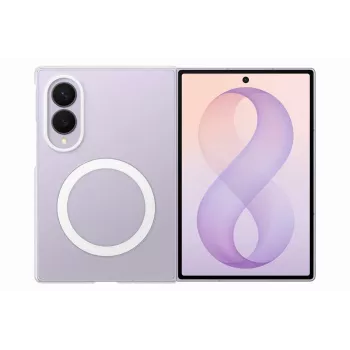 Samsung Clear Magnet Case für Galaxy Z Fold5, Transparent