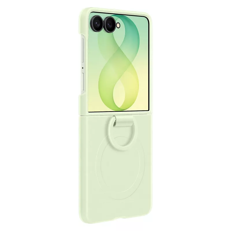 Samsung EF-EF776CGEGWW Silikon-Ring-Magnet-Hülle für Galaxy Z Flip8, Grün