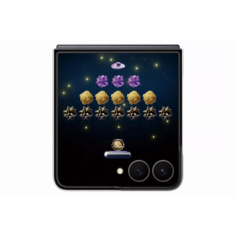Samsung EF-FF776CBEGWW Flipsuit-Hülle für Galaxy Z Flip8, Schwarz