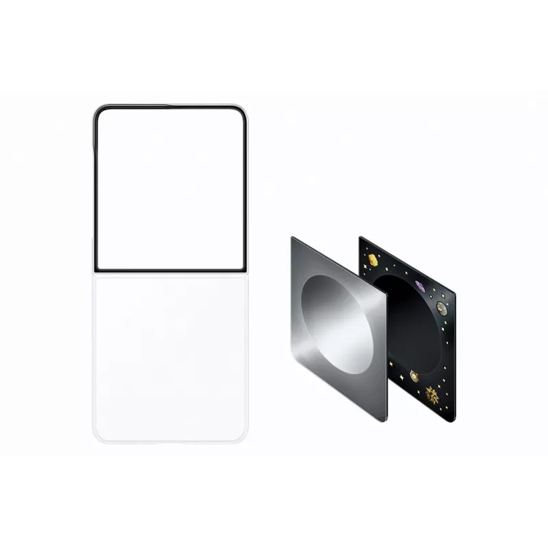 Samsung EF-FF776CBEGWW Flipsuit-Hülle für Galaxy Z Flip8, Schwarz