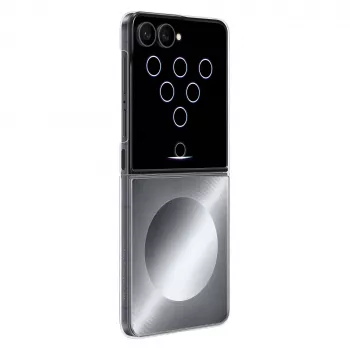 Samsung EF-FF776CJEGWW FlipSuit Magnet Case für Galaxy Flip8 - Grau