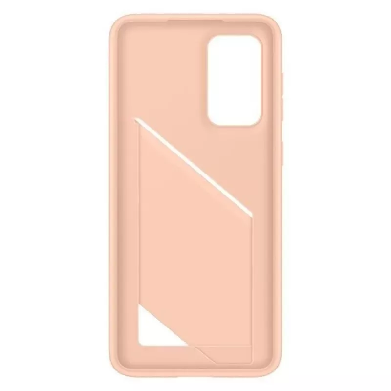 Samsung EF-OA336TPEGWW Kartenfach-Hülle für Galaxy A33 5G, Pfirsich