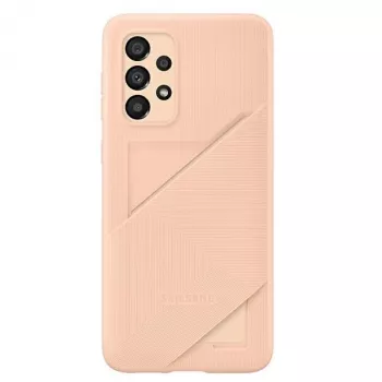 Samsung EF-OA336TPEGWW Kartenfach-Hülle für Galaxy A33 5G, Pfirsich