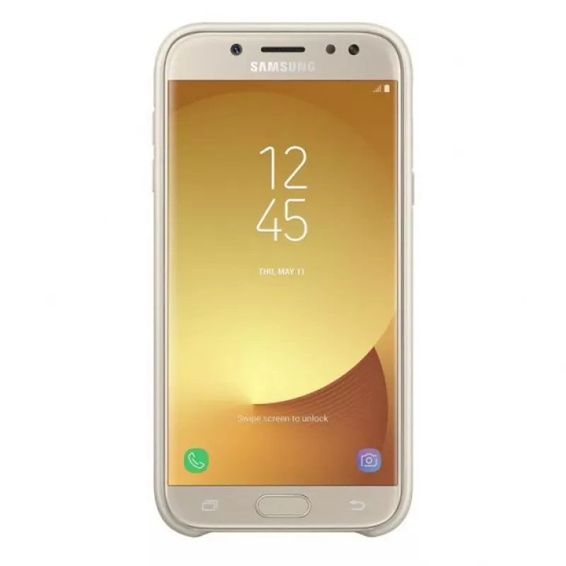 Samsung EF-PJ530CFEGWW Dual Layer Cover für Galaxy J5 (2017) Gold
