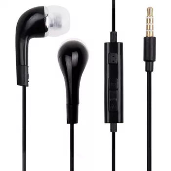 Samsung EHS64AVFBE In-Ear-Headset mit Lautstärkeregler, 3,5-mm-Klinke, Schwarz