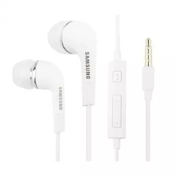 Samsung EHS64AVFWE Stereo In-Ear Headset mit Lautstärkeregelung, Weiß (Bulk)