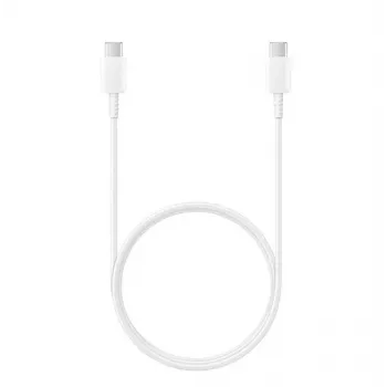 Samsung EP-DA905BWE USB-C auf USB-C Datenkabel 3A 1m Weiß (Bulk)