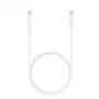 Samsung EP-DA905BWE USB-C auf USB-C Datenkabel 3A 1m Weiß (Bulk)