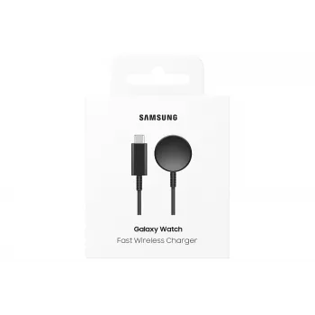 Samsung EP-OL715 Schnelles kabelloses Ladegerät für Galaxy Watch 5/6/7/8/9/Ultra/Ultra2, Schwarz