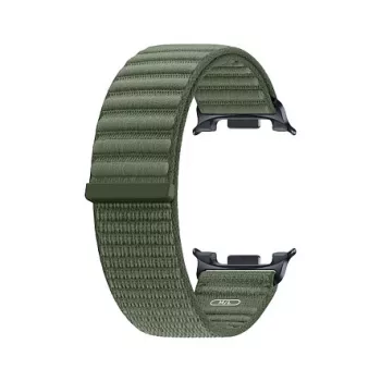 Samsung Fabric Band (M/L) für Galaxy Watch9 & Watch8 - Olive Woven Nylon Smartwatch Armband