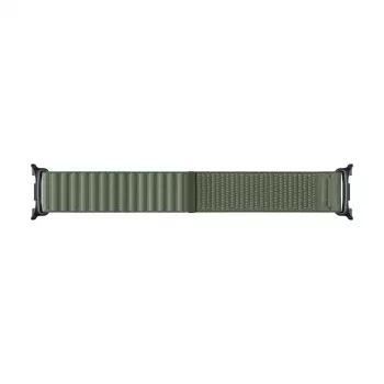 Samsung Fabric Band (M/L) für Galaxy Watch9 & Watch8 - Olive Woven Nylon Smartwatch Armband
