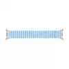 Samsung Fabric Band (S/M) Blau für Galaxy Watch8 & Watch9 – Gewebtes Smartwatch-Armband, 20 mm Stegbreite, Klettverschluss